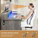 BTHFST 59.1″ Executive Desk with File Drawer, photograph 4 of 8 published for this piece