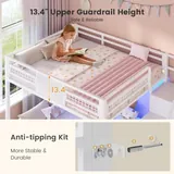 BTHFST Bunk Bed Full Over Full with Stairs, photograph 7 of 9 published for this piece