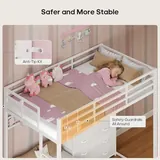 BTHFST Bunk Bed Twin Over Twin with 14 Storage, photograph 5 of 9 published for this piece