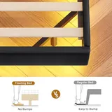 BTHFST Floating Bed Frame Full Size with Hidden Storage, photograph 7 of 7 published for this piece