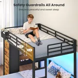 BTHFST Full Size Bunk Bed with Desk, photograph 8 of 9 published for this piece