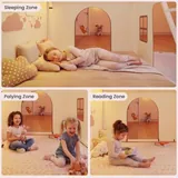 BTHFST Girls Bunk Bed Twin Over Twin, photograph 7 of 9 published for this piece