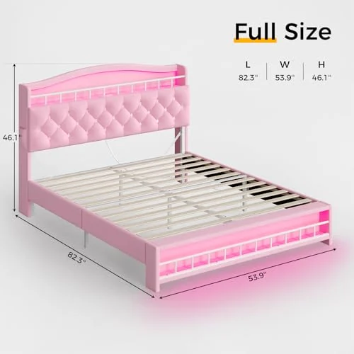 BTHFST Girls Full Bed Frame, photograph 2 of 8 published for this piece