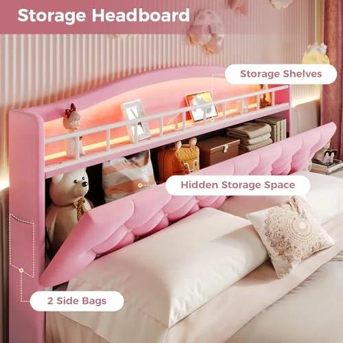 BTHFST Girls Full Bed Frame, photograph 4 of 8 published for this piece