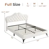 BTHFST Girls LED Full Bed Frame, photograph 2 of 8 published for this piece