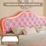 BTHFST Girls LED Full Bed Frame, photograph 8 of 8 published for this piece