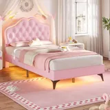 BTHFST Girls LED Twin Bed Frame, photograph 8 of 8 published for this piece