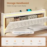 BTHFST King Size Bed Frame with 5 Storage Drawers, photograph 4 of 9 published for this piece