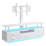 BTHFST LED TV Stand with Mount for Living Room, photograph 7 of 8 published for this piece