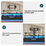 BTHFST LED TV Stand with Mount for Living Room, photograph 6 of 8 published for this piece