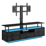 BTHFST LED TV Stand with Mount for Living Room, photograph 7 of 8 published for this piece