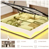 BTHFST Lift Up Queen Size Bed Frame with Storage, photograph 4 of 8 published for this piece