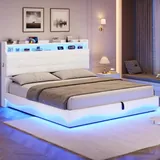 BTHFST Lift Up Queen Size Bed Frame with Storage, photograph 8 of 8 published for this piece