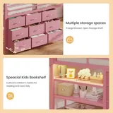 BTHFST Low Loft Bed Twin Size with 9 Storage, photograph 5 of 9 published for this piece