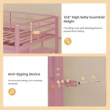BTHFST Low Loft Bed Twin Size with 9 Storage, photograph 9 of 9 published for this piece