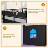 BTHFST Low Loft Bed Twin Size with Storage, photograph 8 of 9 published for this piece