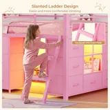 BTHFST Low Loft Bed Twin Size with 14 Storage, photograph 7 of 9 published for this piece