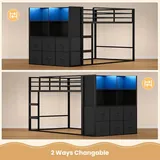 BTHFST Low Twin Over Twin Bunk Bed with 6, photograph 6 of 9 published for this piece
