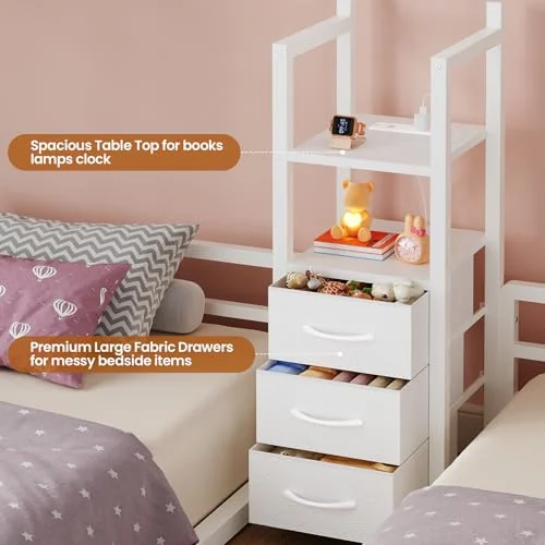 BTHFST Triple Bunk Bed Twin Over Twin, photograph 4 of 9 published for this piece