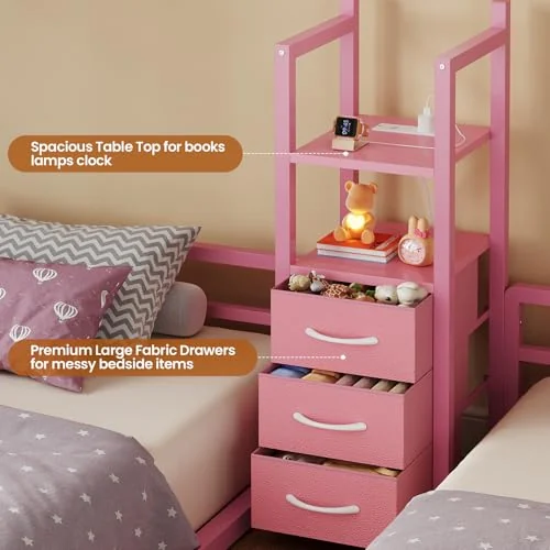 BTHFST Triple Bunk Bed Twin Over Twin, photograph 4 of 9 published for this piece
