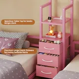 BTHFST Triple Bunk Bed Twin Over Twin, photograph 4 of 9 published for this piece