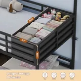 BTHFST Triple Bunk Bed Twin Over Twin, photograph 5 of 9 published for this piece