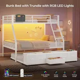 BTHFST Twin Over Full Bunk Bed with Trundle, photograph 4 of 8 published for this piece