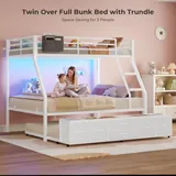 BTHFST Twin Over Full Bunk Bed with Trundle, photograph 5 of 8 published for this piece