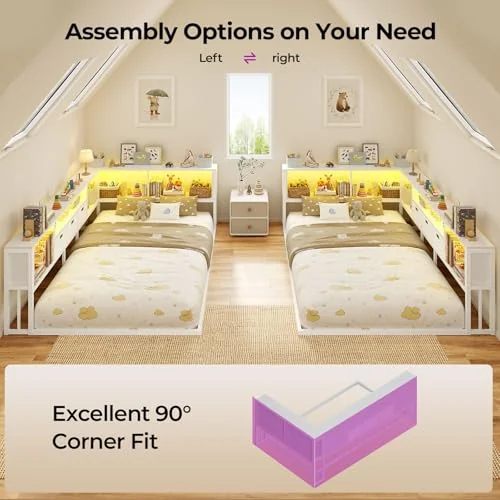 BTHFST Twin Size Floor Bed, photograph 6 of 8 published for this piece