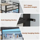 BTHFST Twin Size Loft Bed with Desk and 8, photograph 8 of 8 published for this piece