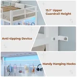BTHFST Twin Size Loft Bed with Desk and 8, photograph 8 of 8 published for this piece